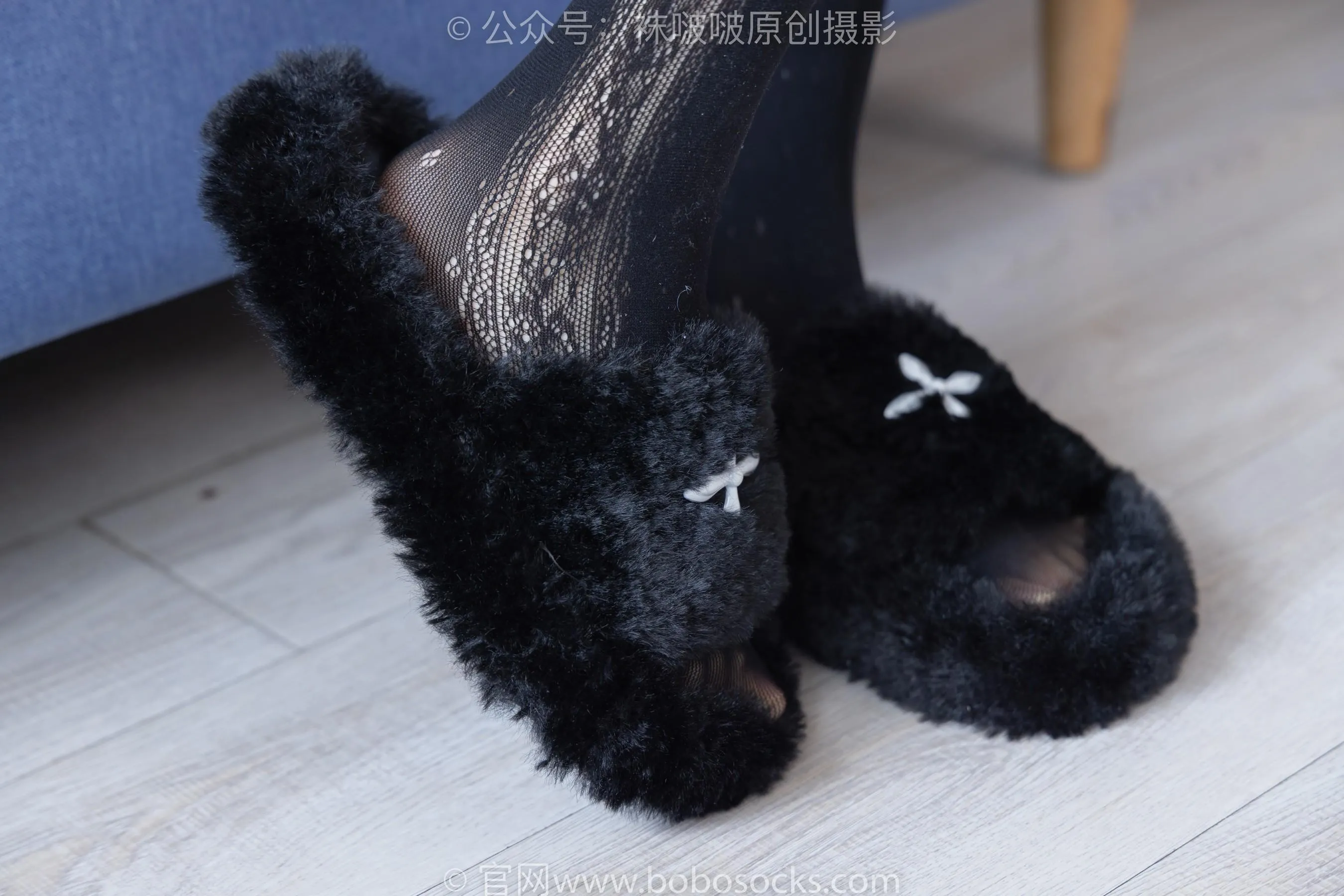 [BoBoSocks袜啵啵]NO.219 稚予-板鞋、拖鞋、厚黑丝、蕾丝黑丝 [87P]插图3